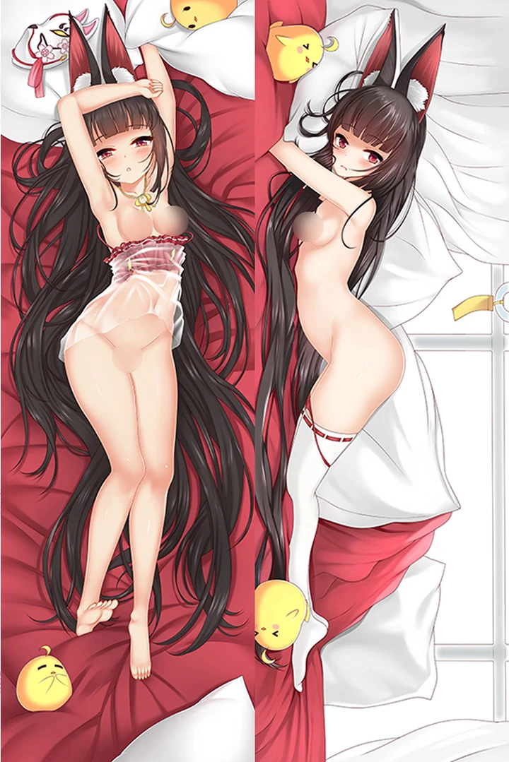 Nagato 18+ NSFW Dakimakura Body Pillow Kissenbezug