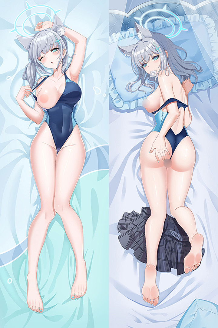 Sunaookami Shiroko 18+ NSFW Dakimakura Body Pillow Cover