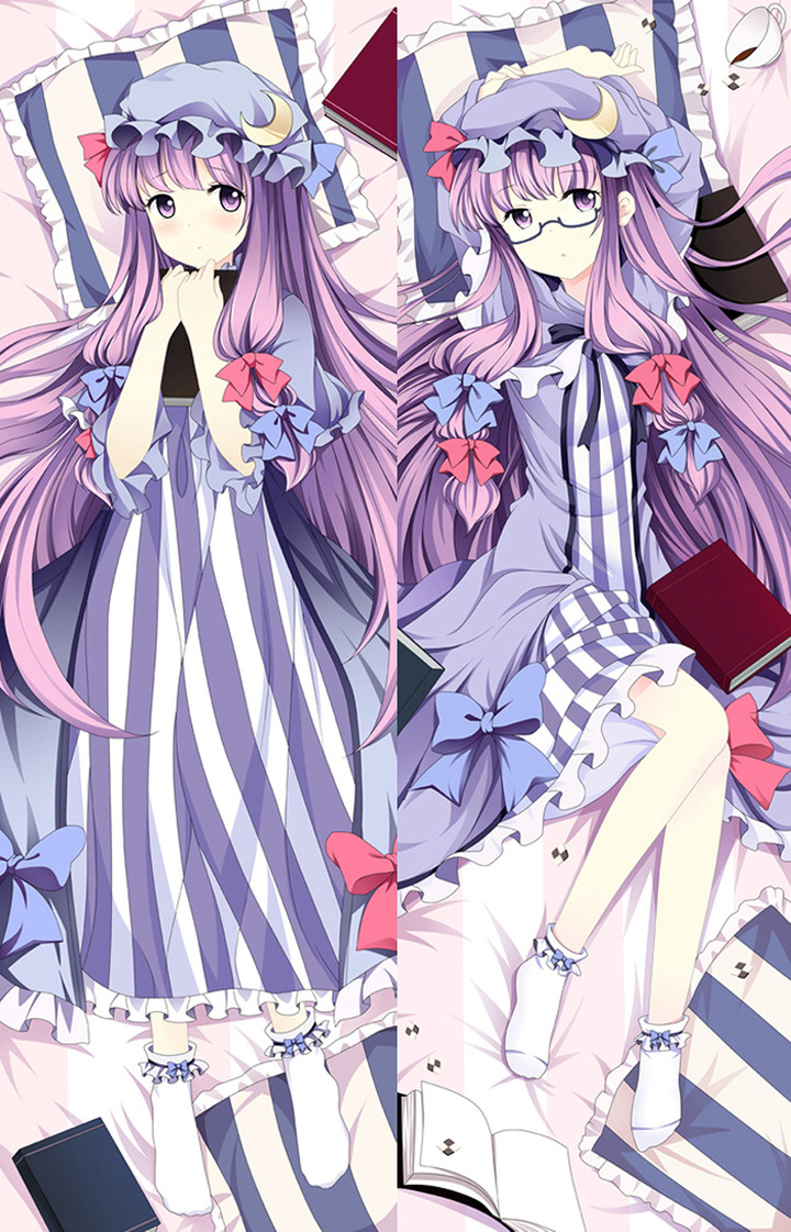 Patchouli Knowledge Dakimakura Body Pillow Kissenbezug