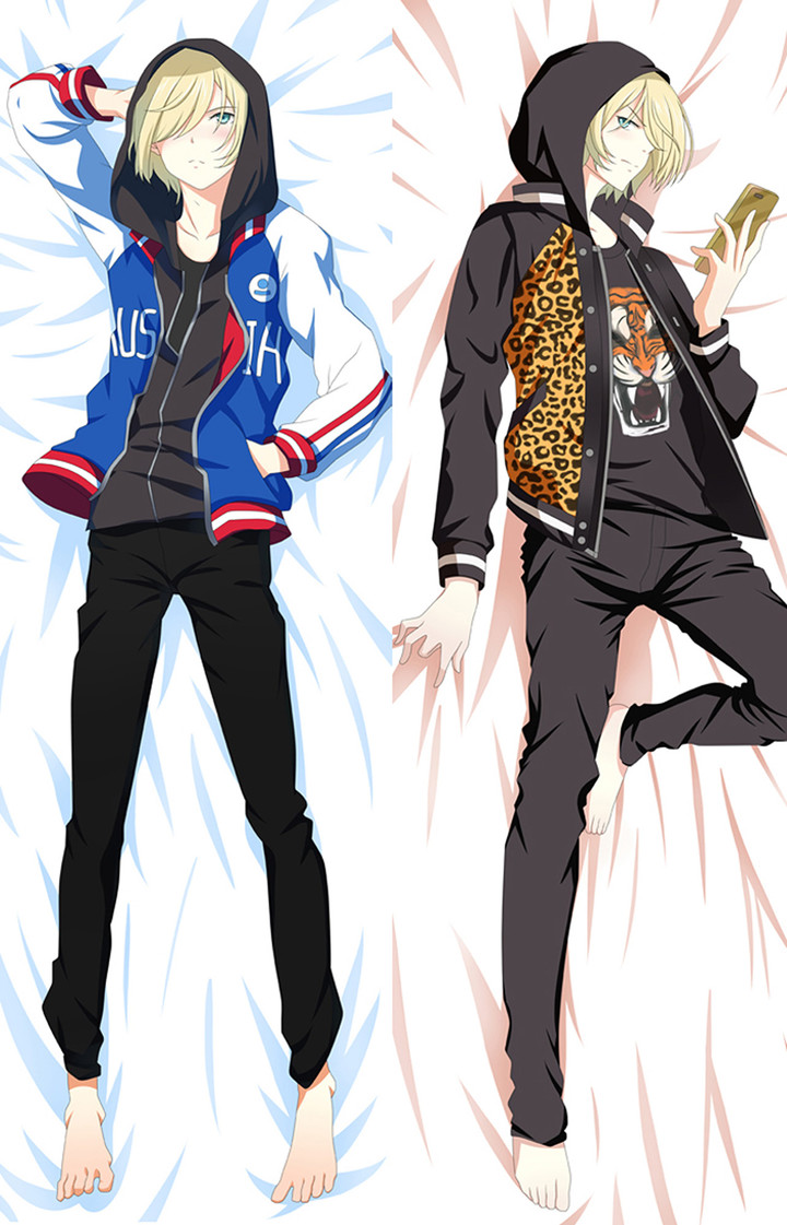 Yuri Plisetsky Dakimakura Body Pillow Kissenbezug
