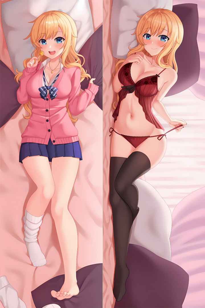 Yui Ohtsuki Dakimakura Body Pillow Kissenbezug