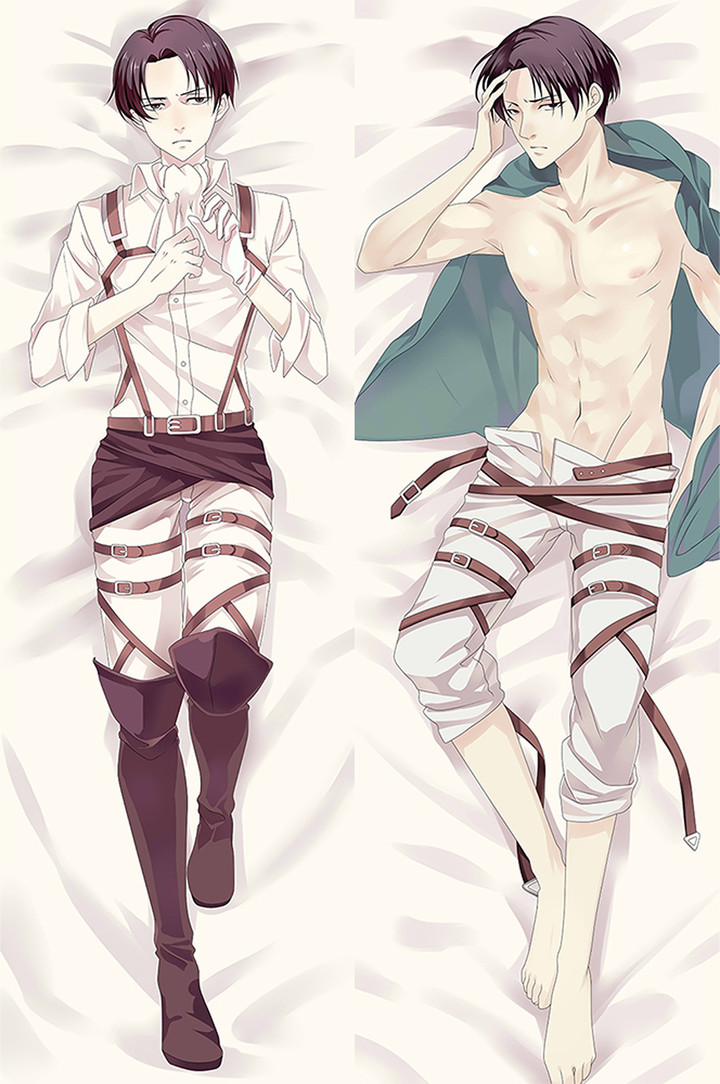 Levi Ackerman Dakimakura Body Pillow Kissenbezug