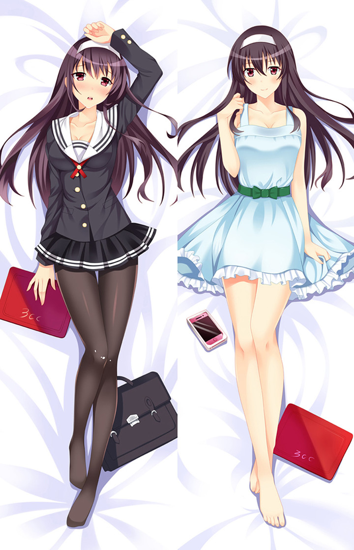 Utaha Kasumigaoka Dakimakura Body Pillow Kissenbezug