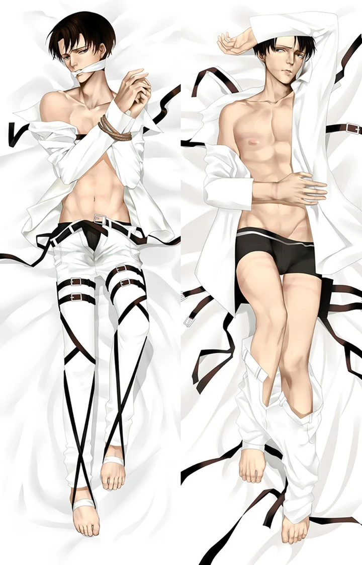 Levi Ackerman Dakimakura Body Pillow Kissenbezug