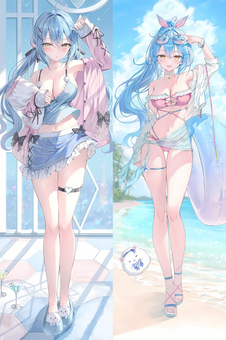 Yukihana Lamy Dakimakura Body Pillow hoes