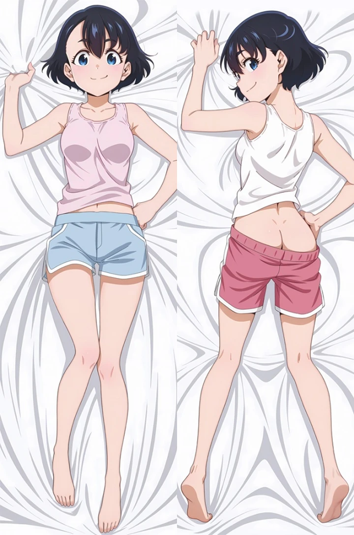 Koito Koganei Dakimakura Body Pillow Cover