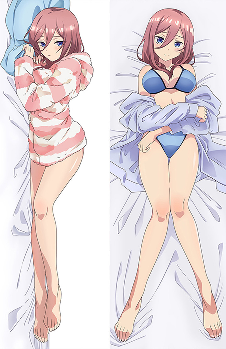 Miku Nakano Dakimakura Body Pillow Kissenbezug