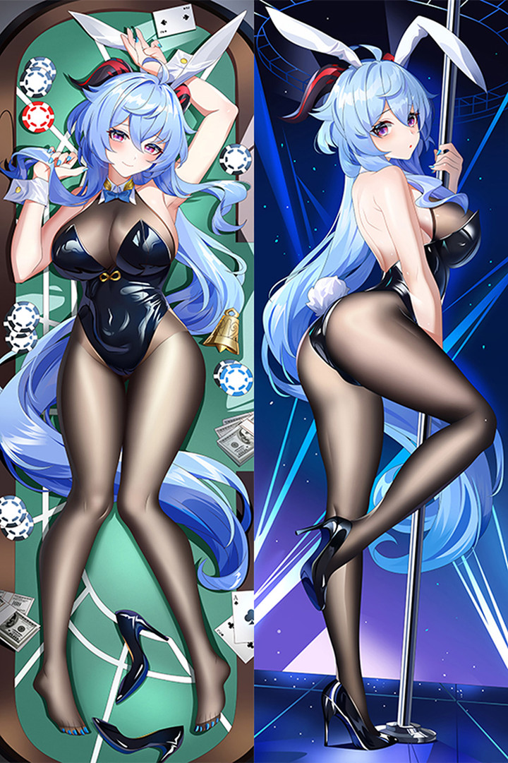 Ganyu Dakimakura Body Pillow Kissenbezug
