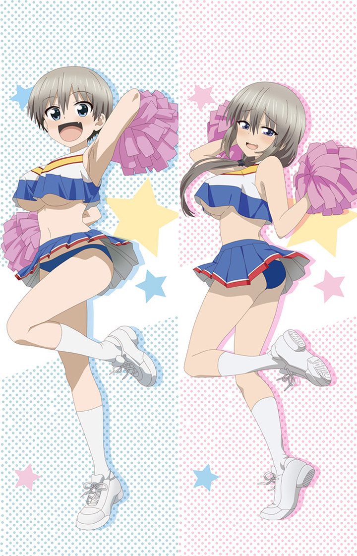 Hana and Tsuki Uzaki Dakimakura Housse de Coussin Corporel