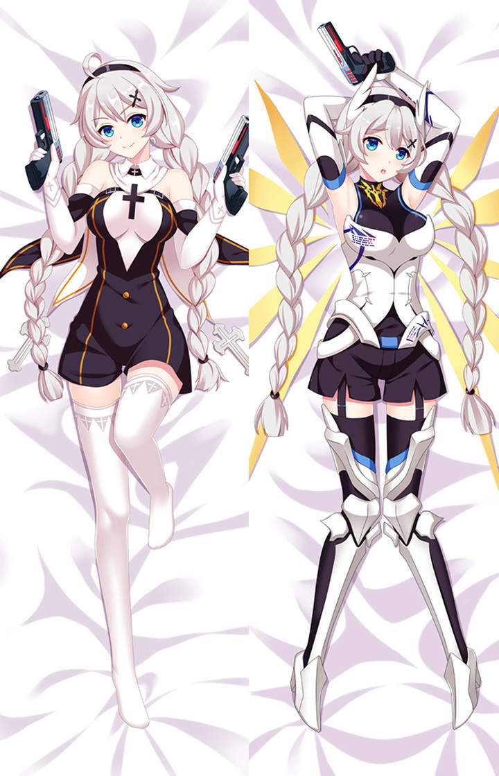 Kiana Kaslana Dakimakura Body Pillow hoes