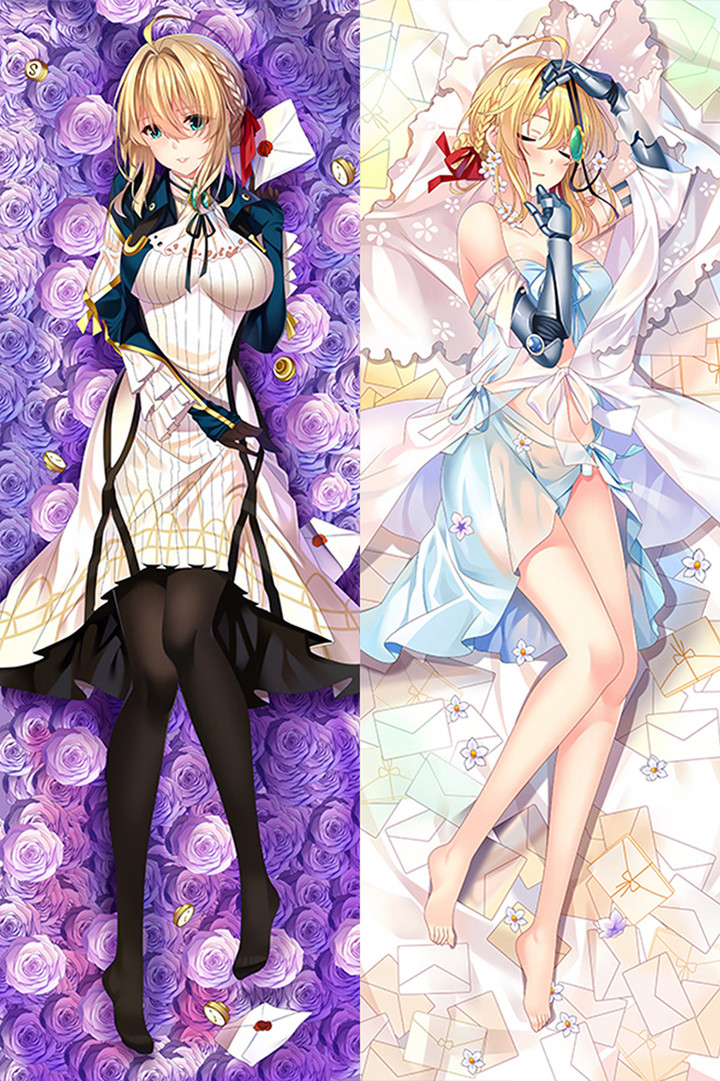 Violet Evergarden Dakimakura Housse de Coussin Corporel