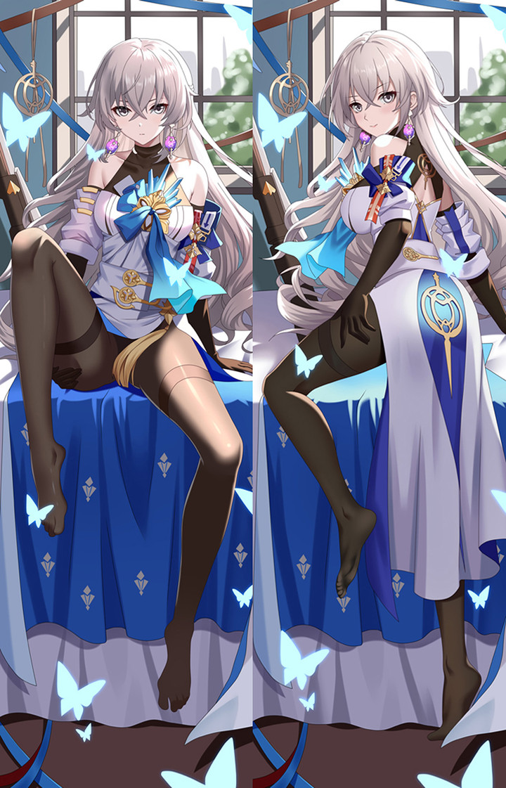 Bronya Dakimakura Body Pillow Cover