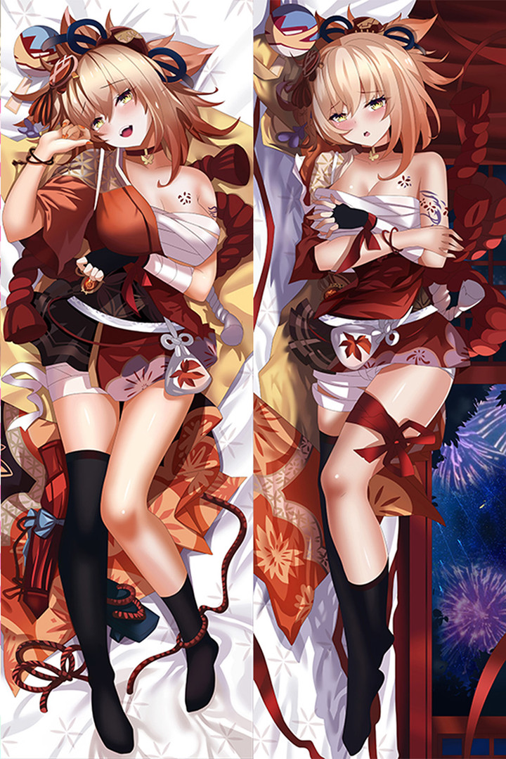 Yoimiya Dakimakura Body Pillow Kissenbezug