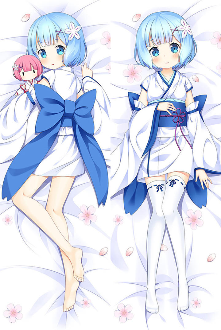 Rem Dakimakura Housse de Coussin Corporel