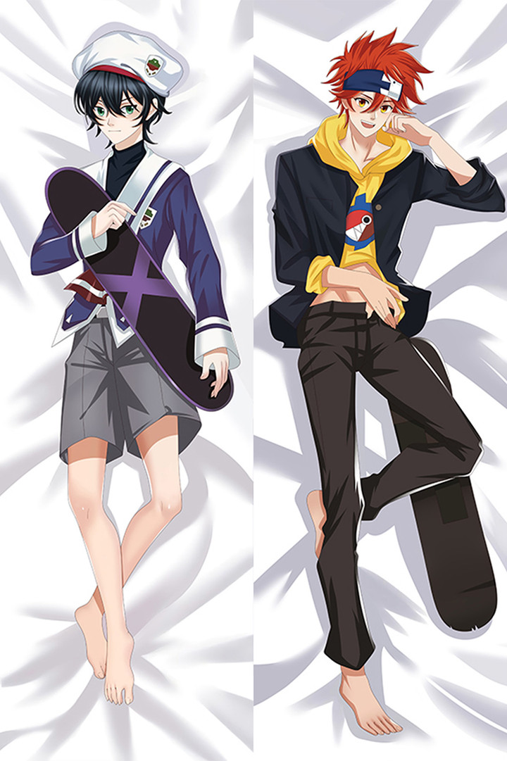 Miya Chinen and Reki Kyan Dakimakura Housse de Coussin Corporel