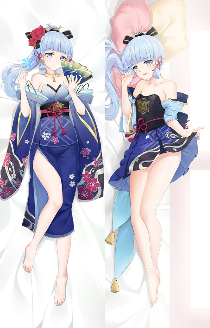 Kamisato Ayaka Dakimakura Body Pillow Kissenbezug