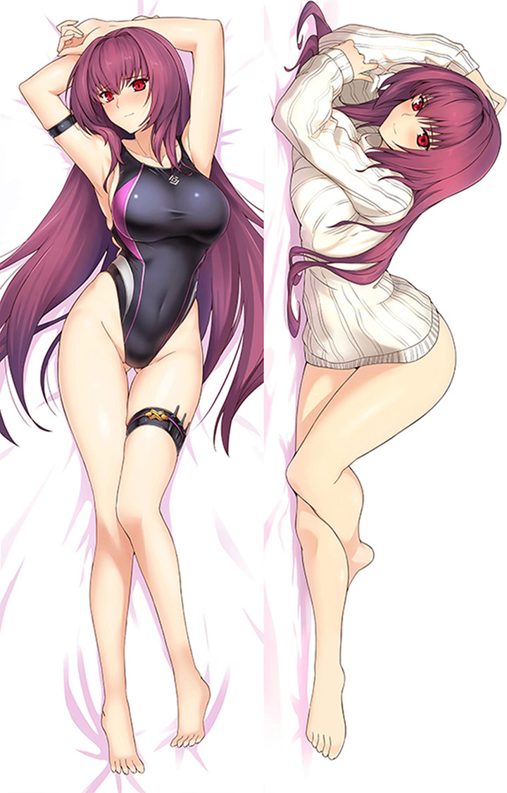 Scathach Dakimakura Body Pillow hoes
