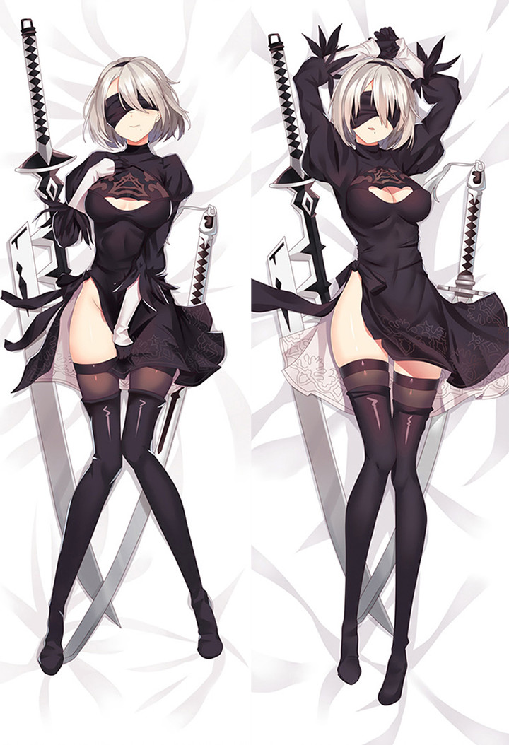 2B Dakimakura Body Pillow Kissenbezug