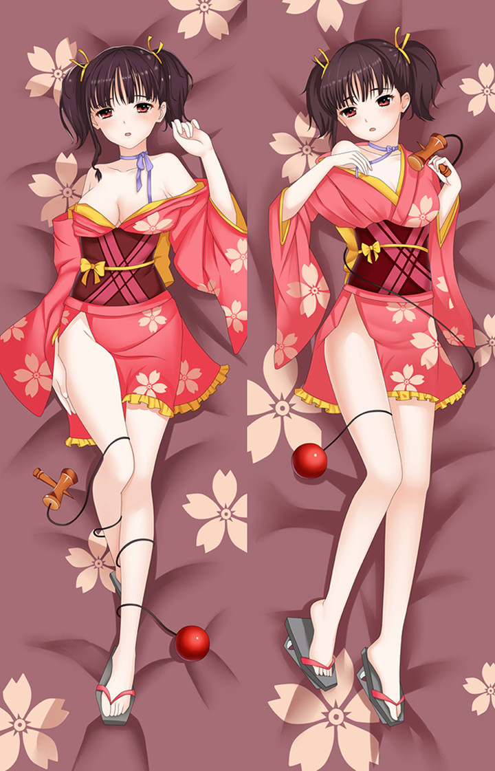 Mumei Dakimakura Body Pillow Kissenbezug
