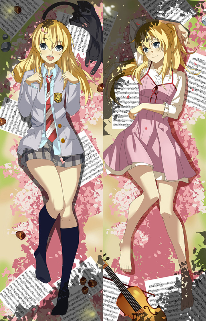 Fodera Dakimakura cuscino Dakimakura Kaori Miyazono