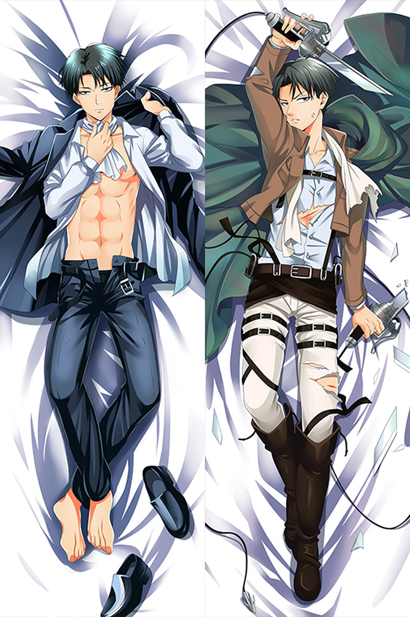 Levi Ackerman (Attack on Titan) Dakimakura Body Pillow Cover