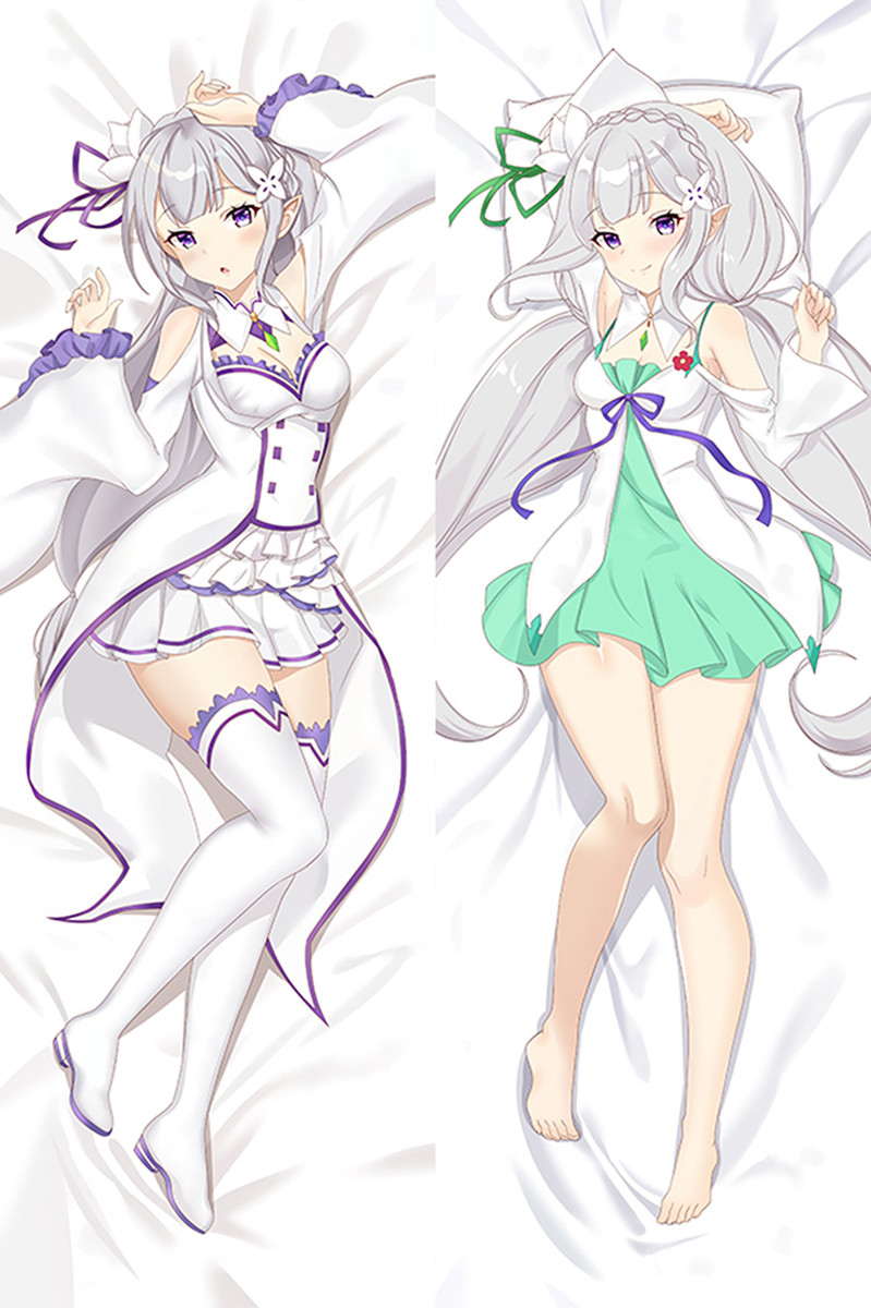 Body Pillow  Dakimakura  de Emilia (Re: Zero)