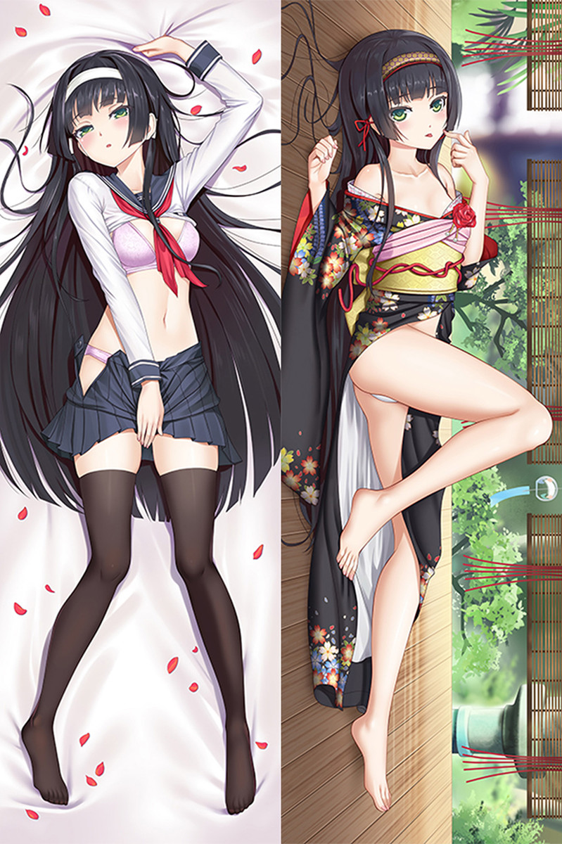 Renge (Bishoujo Mangekyou) Dakimakura Body Pillow Cover