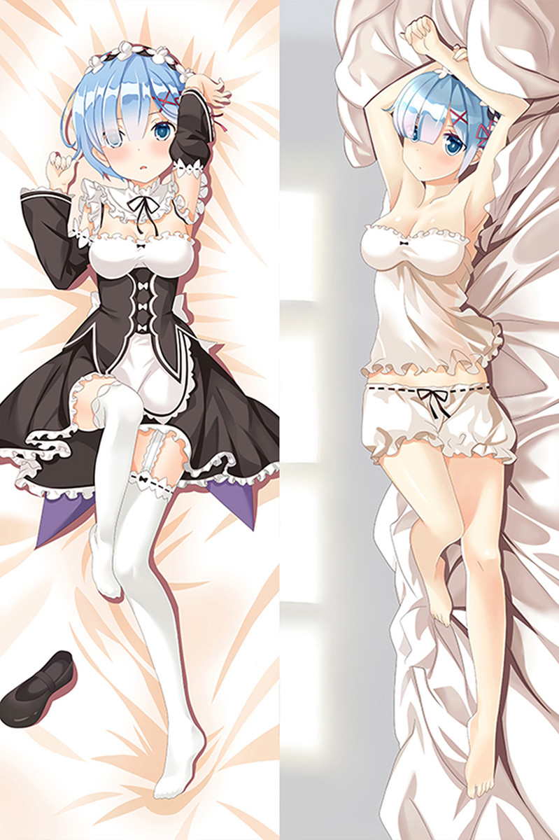 Rem (Re: Zero) Dakimakura Body Pillow Cover