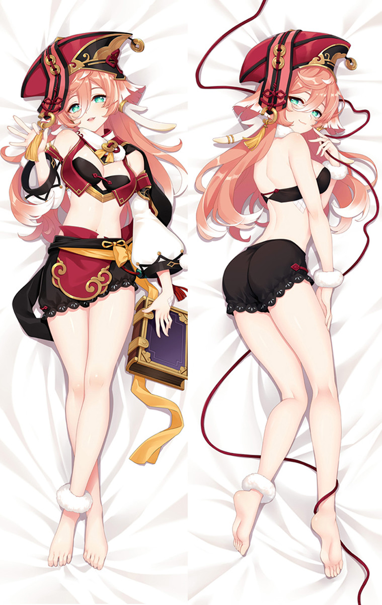 Yanfei (Genshin Impact) Dakimakura Body Pillow Kissenbezug
