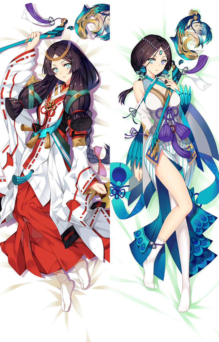 Yao Bikuni (Onmyoji) Dakimakura Body Pillow Cover