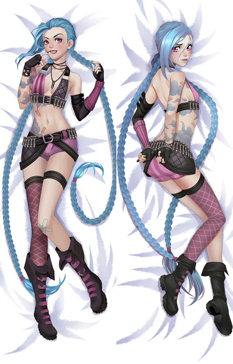 Jinx Dakimakura Body Pillow Kissenbezug