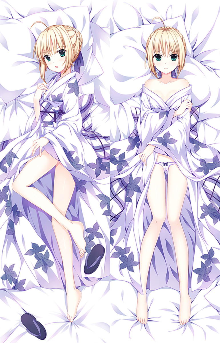 Artoria Pendragon  Dakimakura Body Pillow Cover