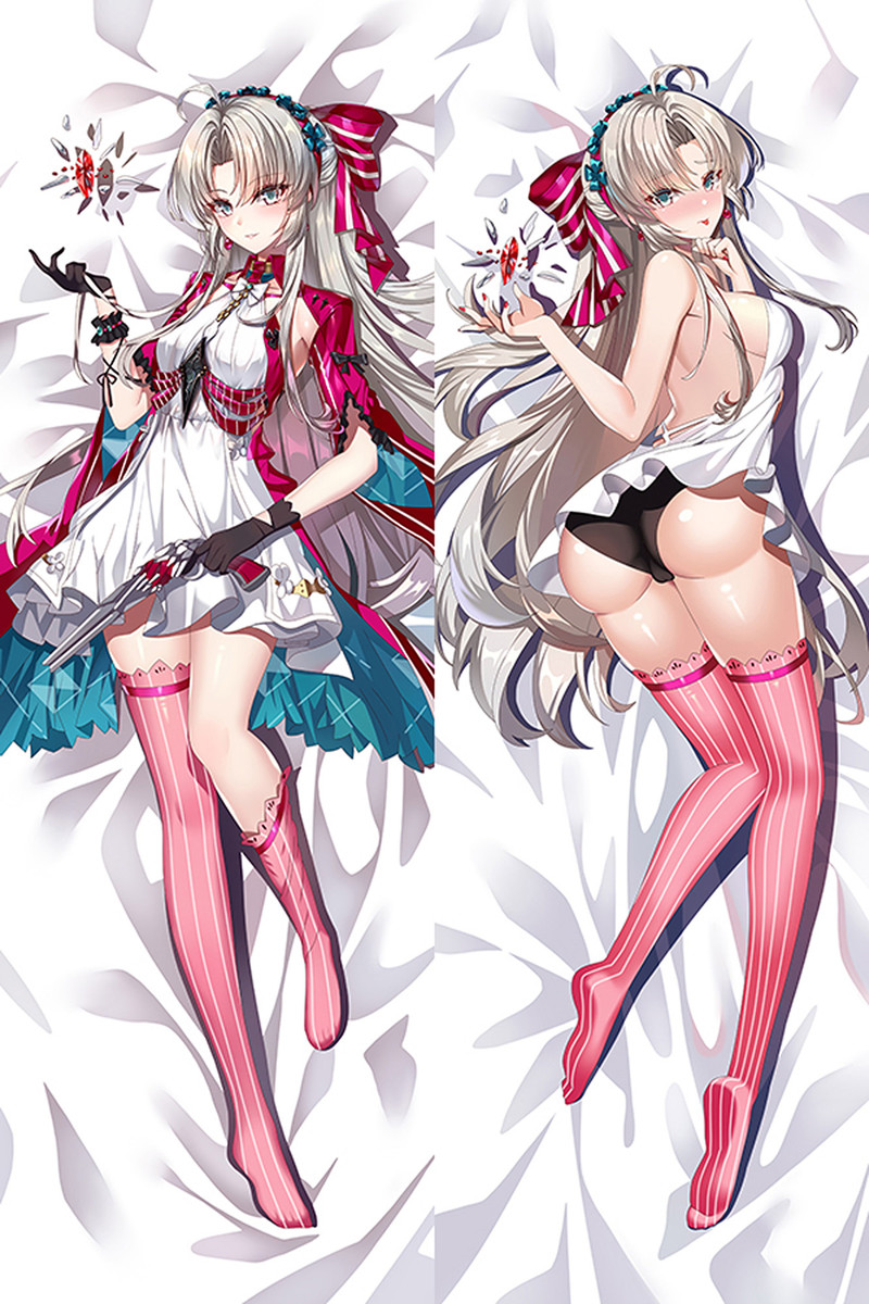 Funda de almohada corporal Dakimakura de Carlotta (Wuthering Waves)