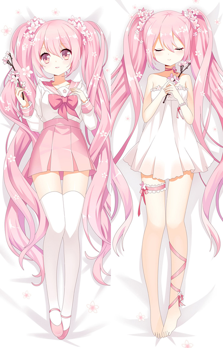 Hatsune Miku Dakimakura Body Pillow Cover