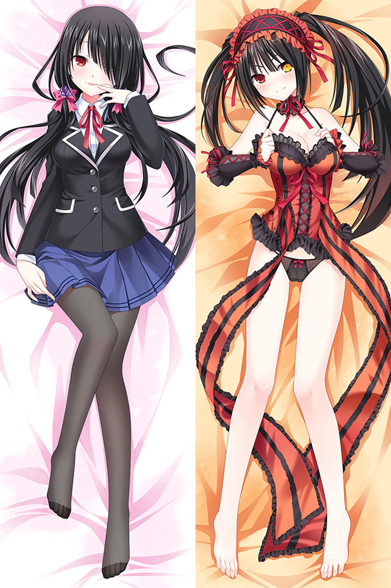 Kurumi Tokisaki Fodera per Dakimakura Cuscino Anime