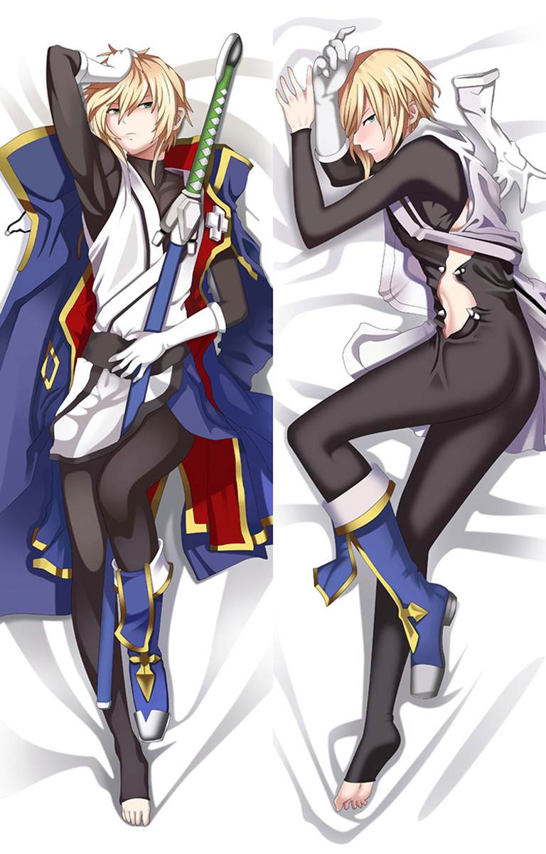 Funda de almohada Dakimakura de Jin Kisaragi (BlazBlue)