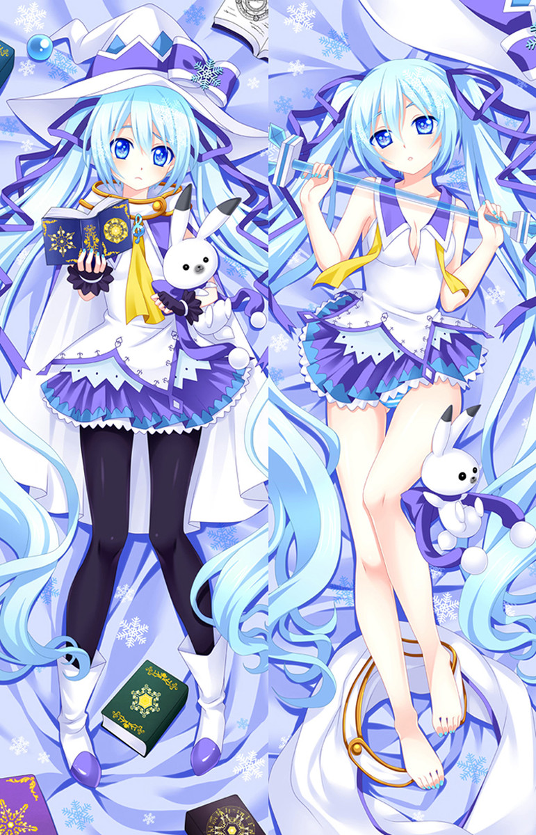 Hatsune Miku Fodera per Dakimakura Cuscino Anime