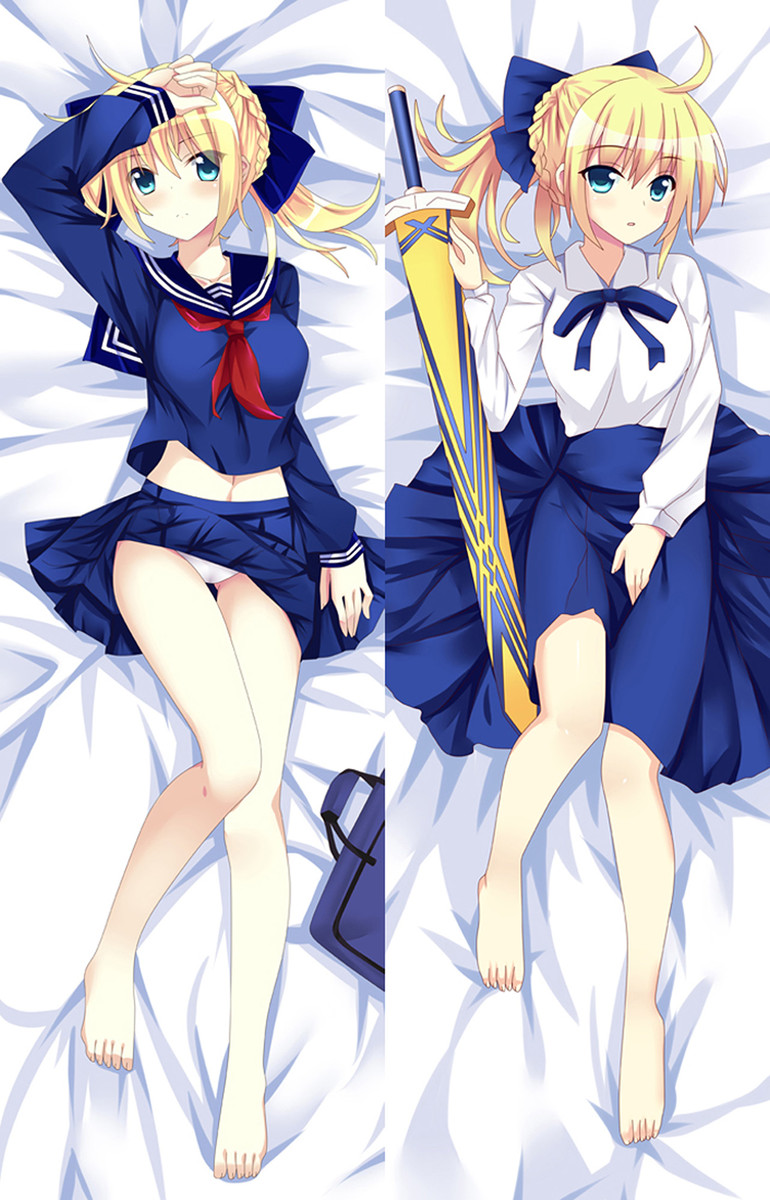 Artoria Pendragon  Dakimakura Housse de Coussin Corporel