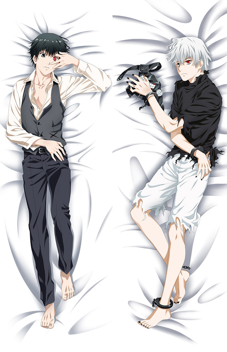 Ken Kaneki Dakimakura Body Pillow Kissenbezug