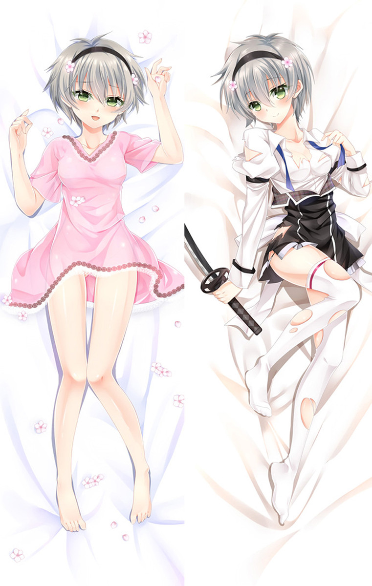 Shizuku Kurogane Fodera per Dakimakura Cuscino Anime