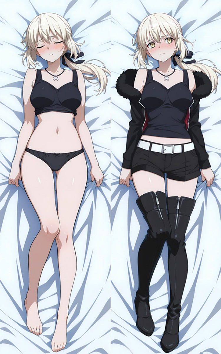 Artoria Pendragon  Fodera per Dakimakura Cuscino Anime