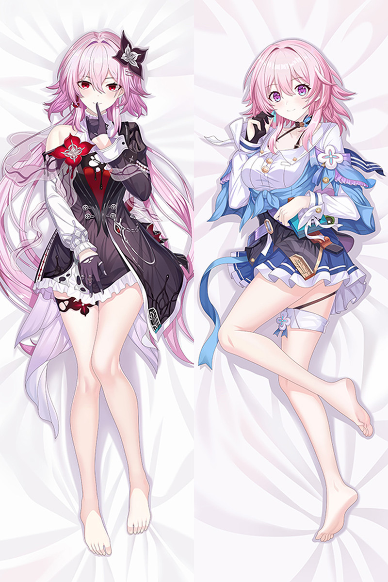 Evernight and March 7th Funda de Dakimakura