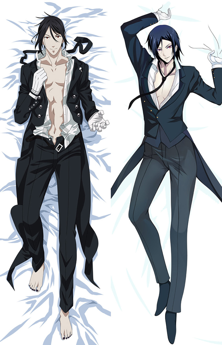 Funda Dakimakura almohada Dakimakura Sebastian Michaelis (Black Butler)