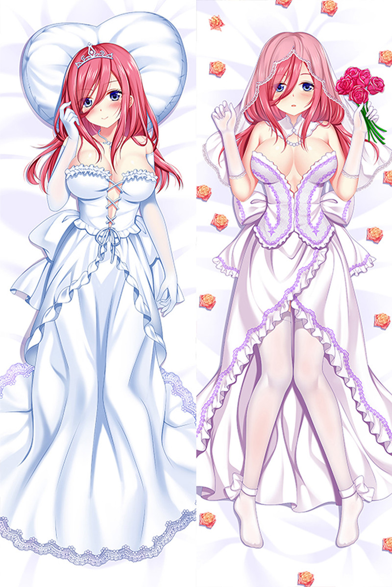 Miku Nakano Dakimakura Body Pillow Kissenbezug