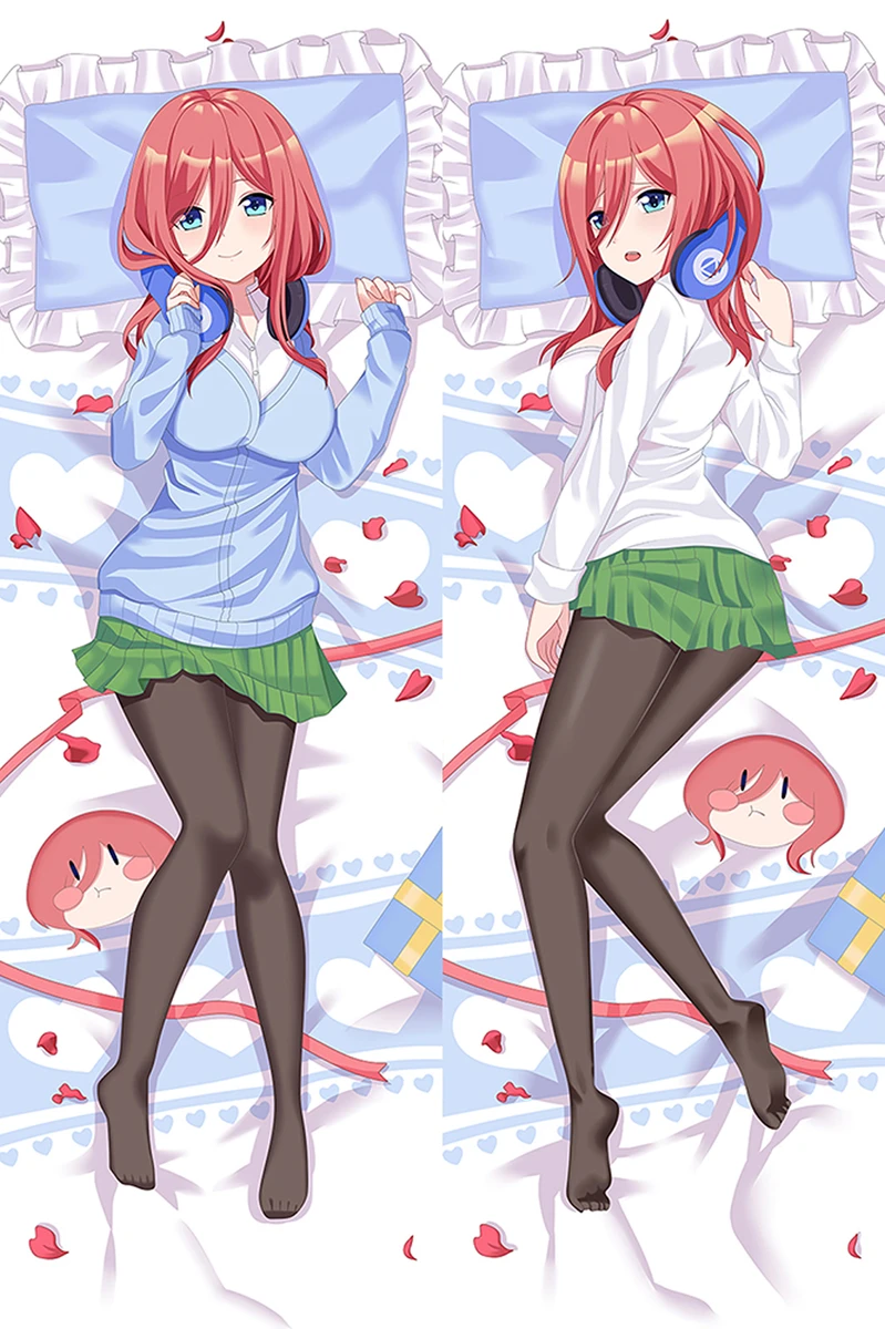 Miku Nakano Dakimakura Body Pillow Kissenbezug