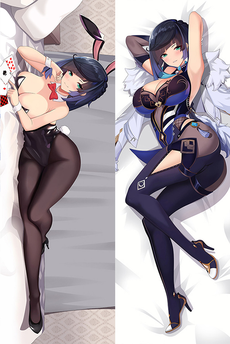 Body Pillow  Dakimakura Body Pillow Yelan (Genshin Impact)