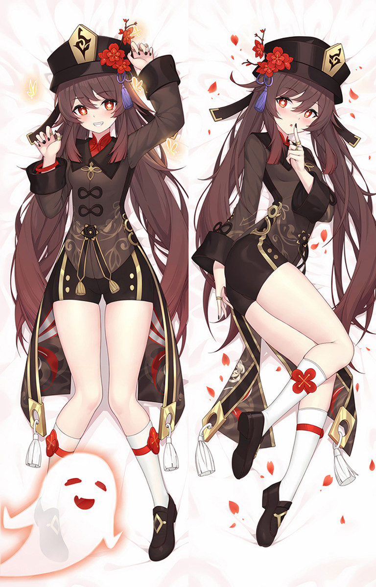 Body Pillow  Dakimakura Body Pillow Hu Tao (Genshin Impact)
