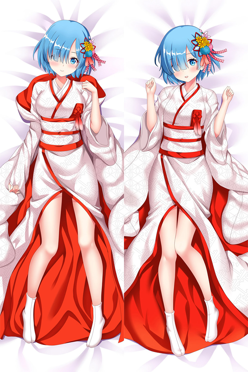 Rem (Re: Zero) Dakimakura Body Pillow Cover
