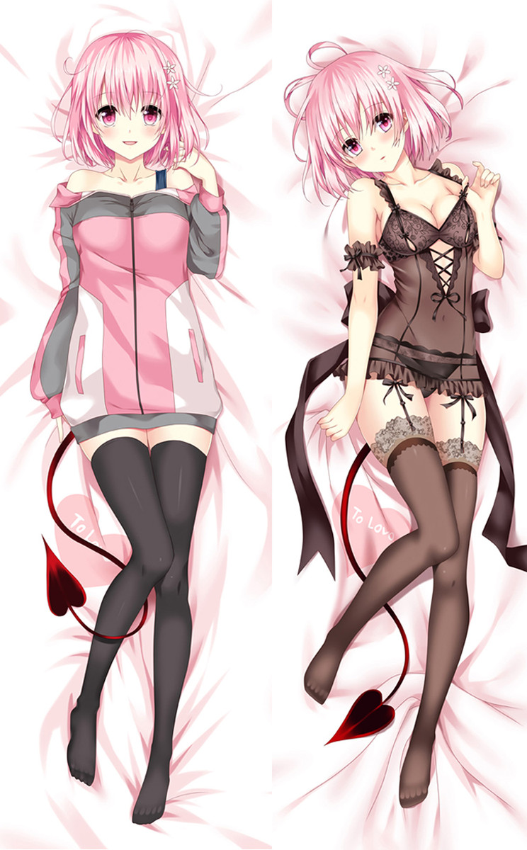 Momo Belia Deviluke (To Love Ru) Fodera per Dakimakura Cuscino Anime