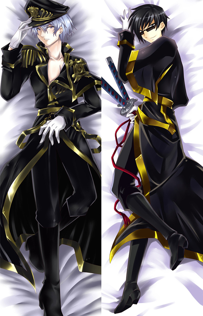 Labrador and Ghost Dakimakura Body pillow hoes